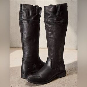 Frye Shirley Artisan Knee High Black Boots. Size 7.5. Comes With Box and Tags.